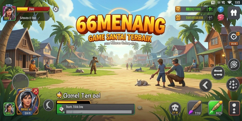Tangkapan layar 66MENANG menampilkan gameplay yang menyenangkan dan penuh warna.