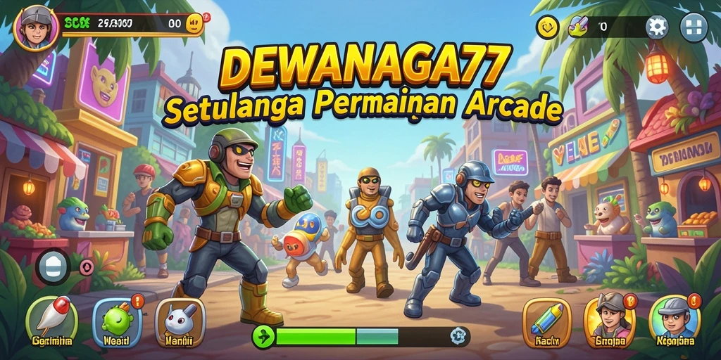 Menampilkan gameplay seru dan menantang di DEWANAGA77.