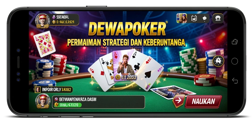Tampilan menarik dari gameplay DEWAPOKER yang penuh strategi.