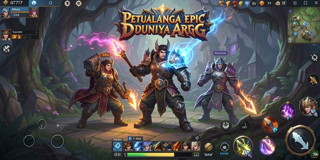 Screenshot gameplay GT777 menampilkan aksi seru dan grafik memukau.