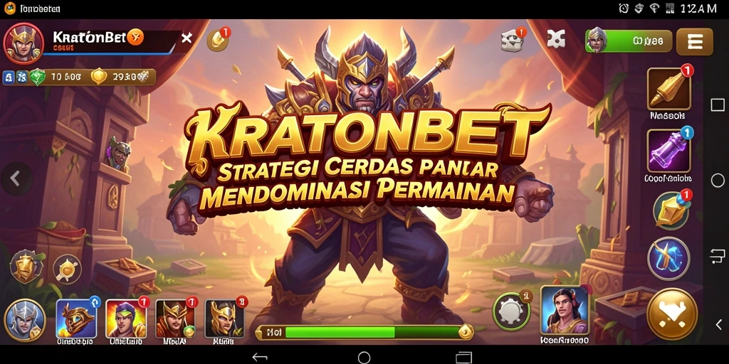 Screenshot gameplay KRATONBET yang menunjukkan strategi dalam aksi.