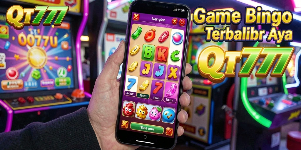 Tampilan gameplay Bingo yang menarik dan interaktif di QT777.