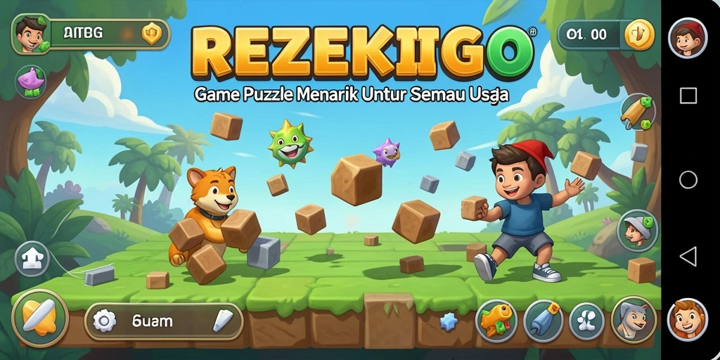 Gameplay menarik dengan tantangan puzzle seru.