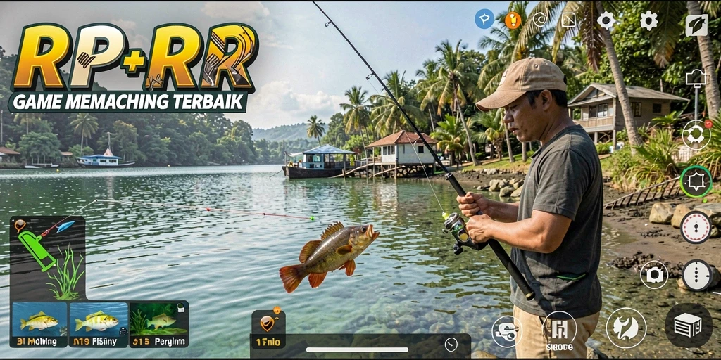 Tangkapan besar dalam petualangan memancing yang seru di RPRR.